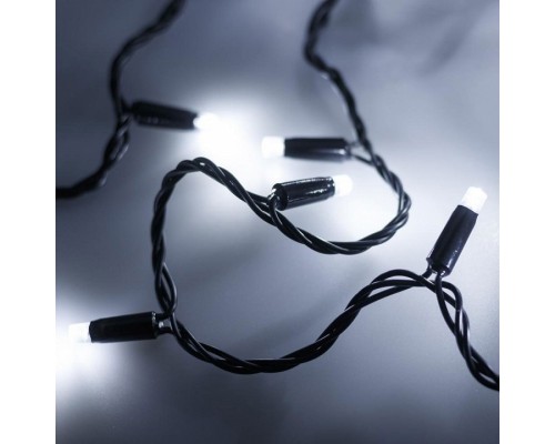 Гирлянда нить [10 м] String ARD-STRING-CLASSIC-10000-BLACK-100LED-FLASH WHITE (230V, 7W)
