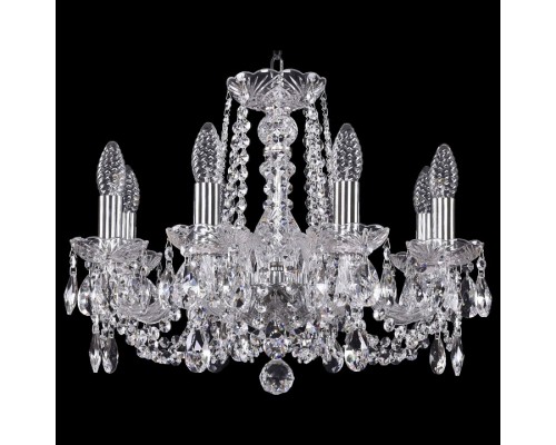 Подвесная люстра Bohemia Ivele Crystal 1402 1402/8/160/Ni Подвесная люстра Bohemia Ivele Crystal 1402 1402/8/160/Ni