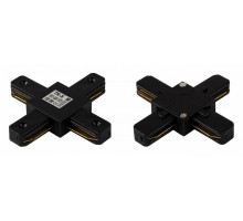 Соединитель X-образный для треков Imex Трек 1 BK TR-X BK