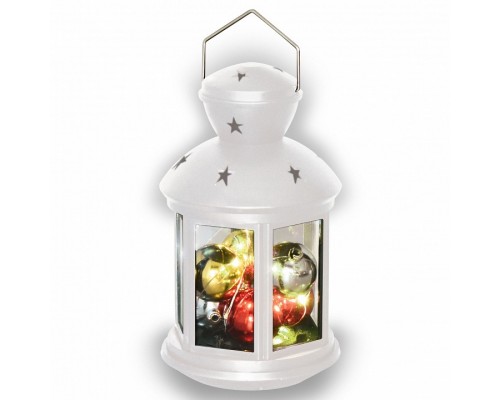 Фонарь новогодний Uniel ULD-L1220 ULD-L1220-010/DTB/RGB WHITE Фонарь новогодний Uniel ULD-L1220 ULD-L1220-010/DTB/RGB WHITE