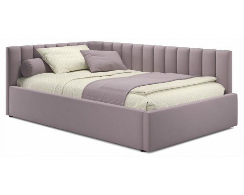 Кровать полутораспальная Milena 2000x1200 с ПМ Кровать полутораспальная Milena 2000x1200 с ПМ
