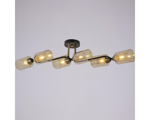 Светильник на штанге ILLUMICO Bice IL8148-6COU-79 BK BR Bice Светильник на штанге ILLUMICO Bice IL8148-6COU-79 BK BR Bice