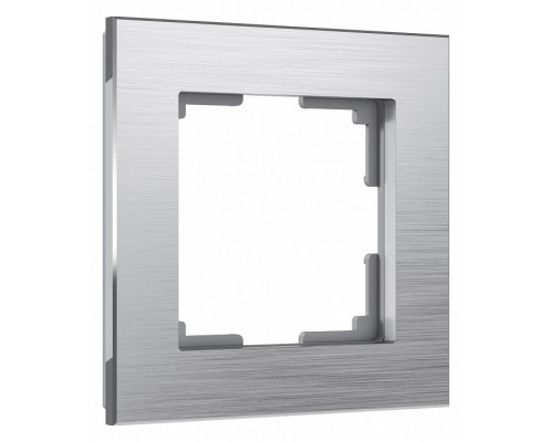 Рамка на 1 пост Werkel Aluminium (алюминий) W0011706 Рамка на 1 пост Werkel Aluminium (алюминий) W0011706