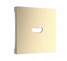 Накладка для HDMI Werkel шампань рифленый WL10-HDMI-CP