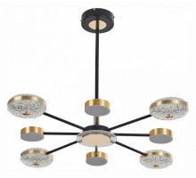 Люстра на штанге Arte Milano Ferrara-72069 272069/8 BK/GD