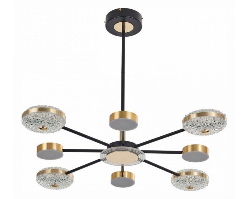 Люстра на штанге Arte Milano Ferrara-72069 272069/8 BK/GD