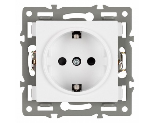 Розетка с заземлением и со шторкой, без рамки Arlight SCT 043730 Розетка с заземлением и со шторкой, без рамки Arlight SCT 043730