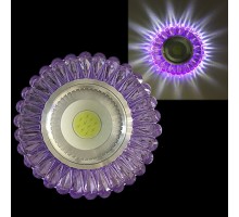 Встраиваемый светильник  42230-9.0-001PL MR16+LED3W PP