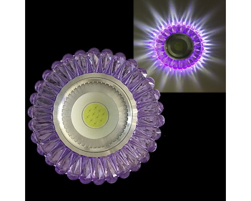 Встраиваемый светильник  42230-9.0-001PL MR16+LED3W PP