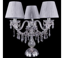 Настольная лампа декоративная Bohemia Ivele Crystal 5703 1403L/3/141-39/Ni/SH6-160