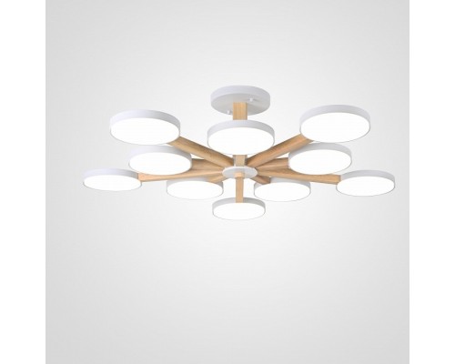 Люстра на штанге Imperiumloft TURNA White TURNA-B01