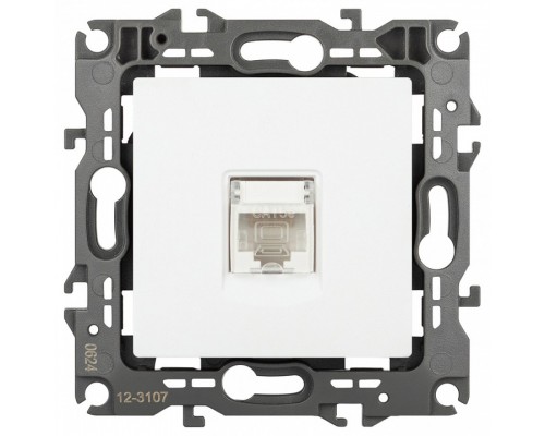 Розетка Ethernet RJ-45 без рамки Эра Эра 12 12-3107-01М