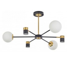 Люстра на штанге Arte Milano Ferrara-71040 274802/6 BK/GD