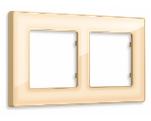 Рамка на 2 поста Ambrella Volt Arctic AF580602