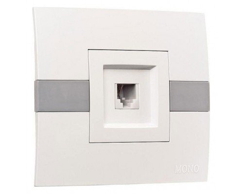 Розетка телефонная RJ-11 Mono Electric Eсо 101-010104-124 Розетка телефонная RJ-11 Mono Electric Eсо 101-010104-124
