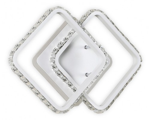 Накладной светильник Ambrella Ice 5 FA275 SWH белый песок LED 3000K+6400K 26W 340*200*70 Накладной светильник Ambrella Ice 5 FA275 SWH белый песок LED 3000K+6400K 26W 340*200*70