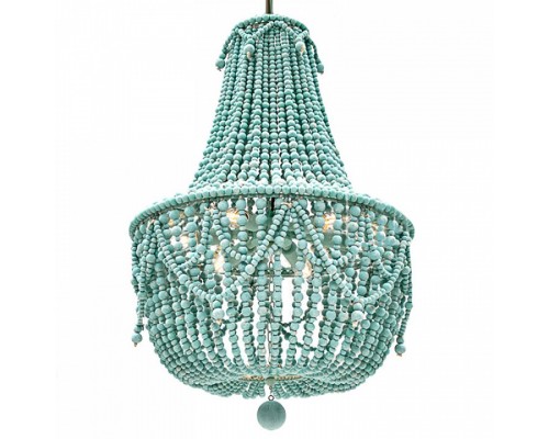 Подвесная люстра Imperiumloft Chanteuse Chandelier Turquoise 40.1993-1 Подвесная люстра Imperiumloft Chanteuse Chandelier Turquoise 40.1993-1