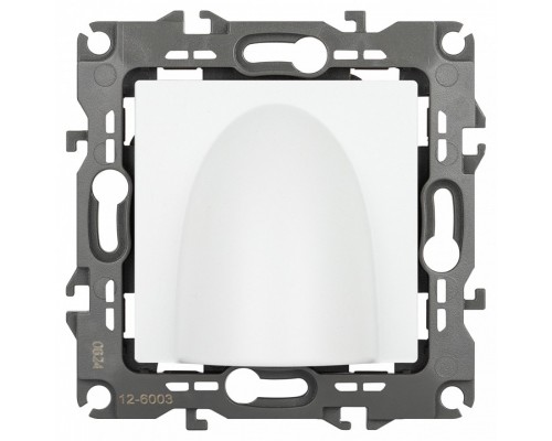 Розетка для вывод кабеля без рамки Эра Эра 12 12-6003-01М