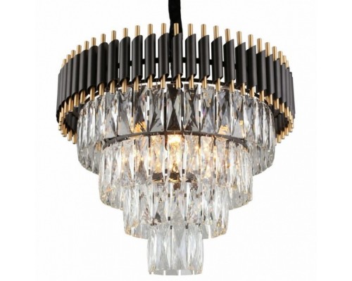 Подвесная люстра Imperiumloft Empire Black Chandelier Crystal 40.2861 Подвесная люстра Imperiumloft Empire Black Chandelier Crystal 40.2861