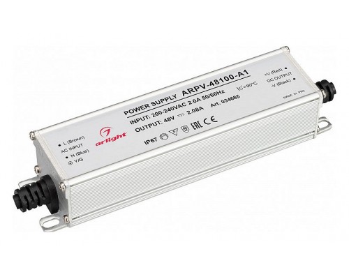 Блок питания с проводом Arlight ARPV 034685 Блок питания с проводом Arlight ARPV 034685