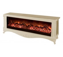 Комплект из электрокамина напольного и портала (155x35x63.1 см) Версаль царга Premier S130 ВЕЦ00014