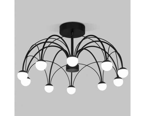 Люстра на штанге Eurosvet Ragno 90035/10 LED черный Люстра на штанге Eurosvet Ragno 90035/10 LED черный