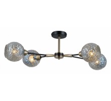 Люстра на штанге ILLUMICO  IL0253-4CSQ-79 BK AB
