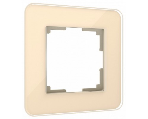 Рамка на 1 пост Werkel Elite (айвори, стекло) W0012443 Рамка на 1 пост Werkel Elite (айвори, стекло) W0012443