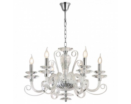 Подвесная люстра Newport ANNABELLE 8576/C chrome Подвесная люстра Newport ANNABELLE 8576/C chrome