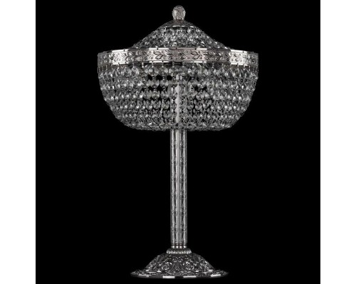 Настольная лампа декоративная Bohemia Ivele Crystal 1905 19051L6/25IV Ni Настольная лампа декоративная Bohemia Ivele Crystal 1905 19051L6/25IV Ni
