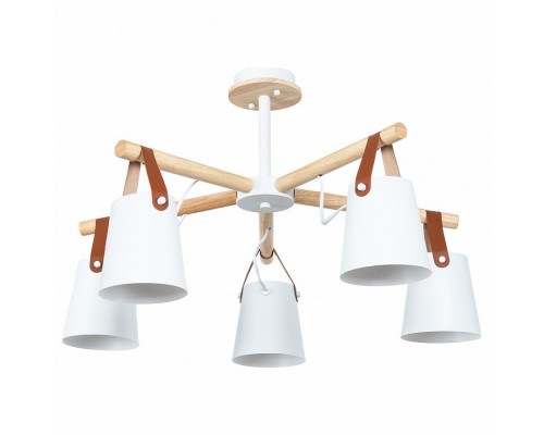 Люстра на штанге Arte Lamp Thomas A7032PL-5WH Люстра на штанге Arte Lamp Thomas A7032PL-5WH