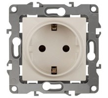 Розетка с заземлением, без рамки Эра Эра 12 12-2001-02