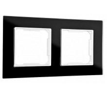 Рамка на 2 поста Arte Milano am-503.02 503.02-2.black