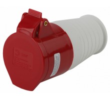 Розетка с заземлением Эра  R-16-3P-PE-N-IP44