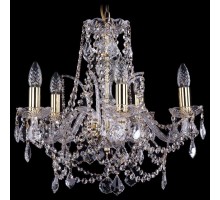 Подвесная люстра Bohemia Ivele Crystal 1411 1411/5/160/G/Leafs