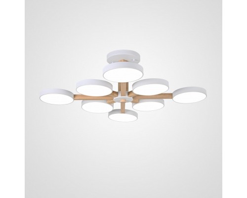 Люстра на штанге Imperiumloft TURNA White TURNA-B01