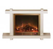 Комплект из электрокамина напольного и портала (154x35x101.5 см) Капри Delux Sharm 33 BR КАП00006