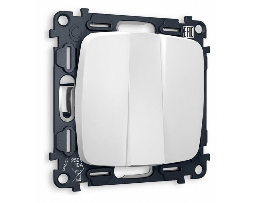 Выключатель трехклавишный без рамки Ambrella Volt Quant MO125010