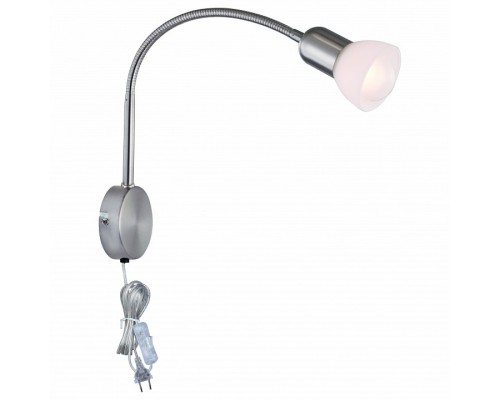 Бра Arte Lamp Falena A3116AP-1SS Бра Arte Lamp Falena A3116AP-1SS