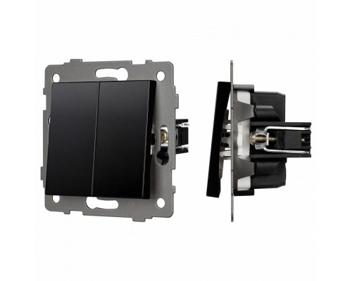 Выключатель двухклавишный без рамки Arlight SWT 049888