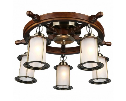 Потолочная люстра Omnilux Ferro OML-50307-05 Потолочная люстра Omnilux Ferro OML-50307-05
