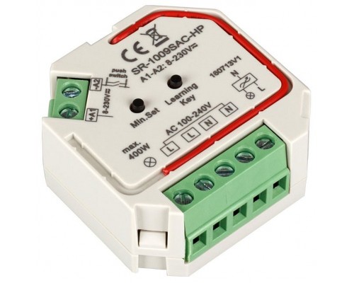 Контроллер-диммер Arlight SR-1009 SR-1009SAC-HP (220V, 400W) Контроллер-диммер Arlight SR-1009 SR-1009SAC-HP (220V, 400W)