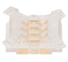Соединитель лент прямой жесткий Wolta  WLS-4PIN-RGB-10MM-I