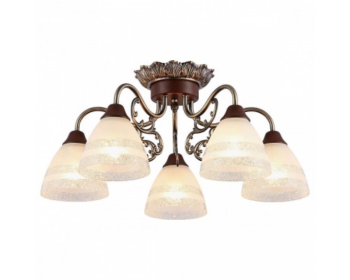 Потолочная люстра Omnilux Carapelle OML-55707-05 Потолочная люстра Omnilux Carapelle OML-55707-05