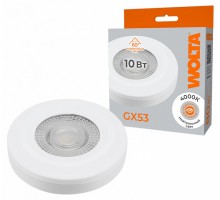 Лампа светодиодная Wolta  GX53 10Вт 4000K WSTD-GX-10W4KGX53-WL