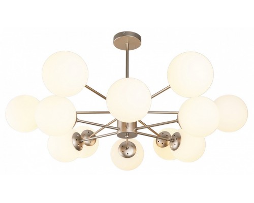 Люстра на штанге Escada ETHEREAL 2110/12P Nickel Люстра на штанге Escada ETHEREAL 2110/12P Nickel