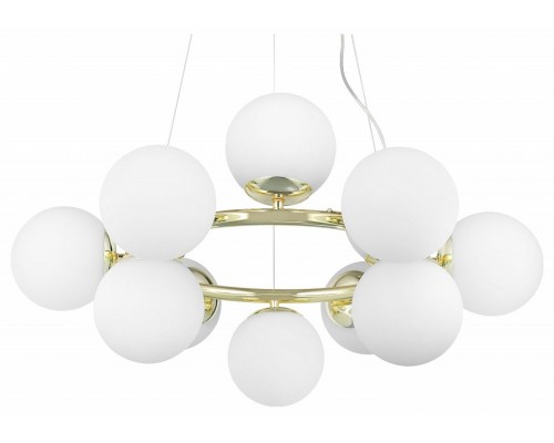 Подвесная люстра LUMINA DECO Fino TP 2002-12 GD Подвесная люстра LUMINA DECO Fino TP 2002-12 GD