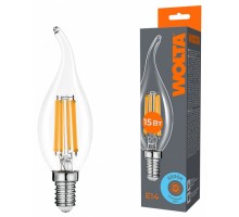 Лампа светодиодная Wolta  E14 15Вт 6500K WF-CT35-15W6KE14