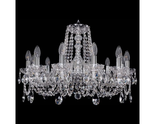 Подвесная люстра Bohemia Ivele Crystal 1402 1402/12/240/Ni Подвесная люстра Bohemia Ivele Crystal 1402 1402/12/240/Ni