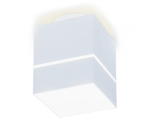 Накладной светильник Ambrella TN257 TN257 WH/S белый/песок LED 4200K 7W 80*80*100 Накладной светильник Ambrella TN257 TN257 WH/S белый/песок LED 4200K 7W 80*80*100